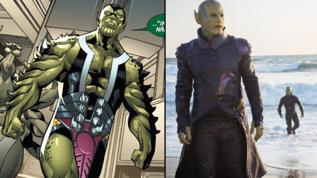 Skrulls, Cap marvel