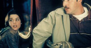 Scream 3 : photo, David Arquette, Neve Campbell