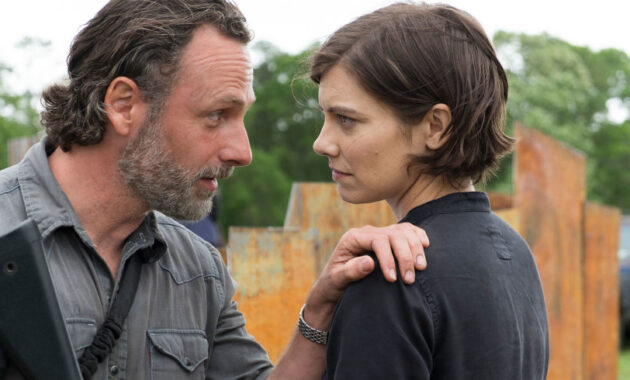The Walking Dead : photo lauren cohan andrew lincoln