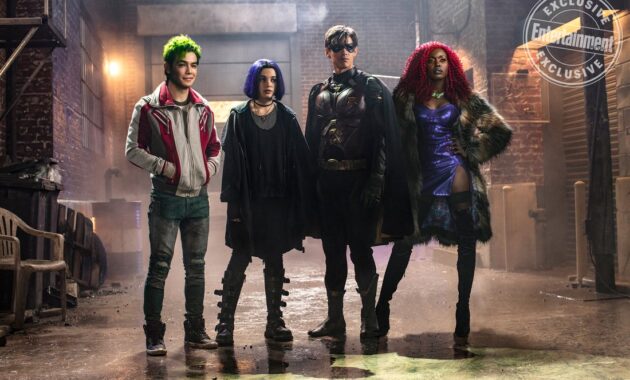 Titans : photo, Brenton Thwaites, Teagan Croft