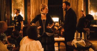 La Favorite : Photo Emma Stone, Yorgos Lanthimos