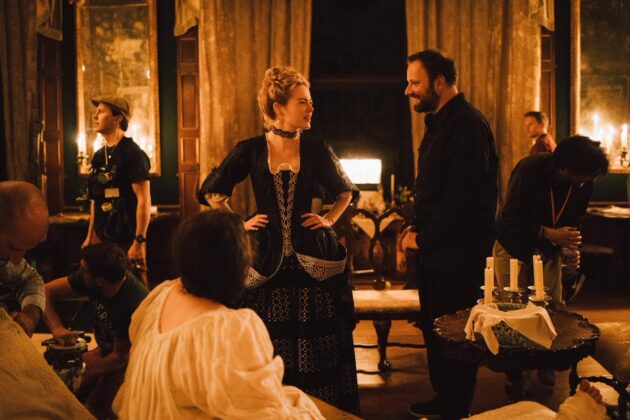 Photo Emma Stone, Yorgos Lanthimos