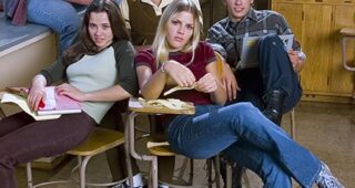 Linda Cardellini : photo, Freaks and geeks, Seth Rogen, Busy Philipps, Jason Segel, James Franco