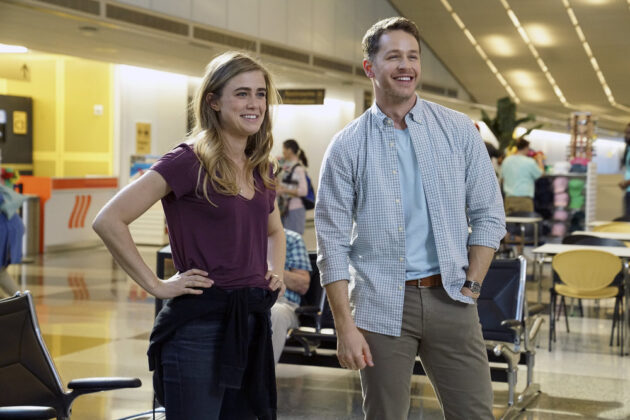 Photo Melissa Roxburgh, Josh Dallas