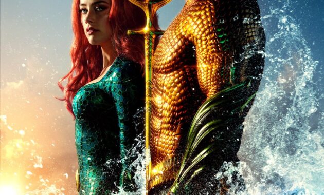 Aquaman : Affiche, Jason Momoa, Amber Heard