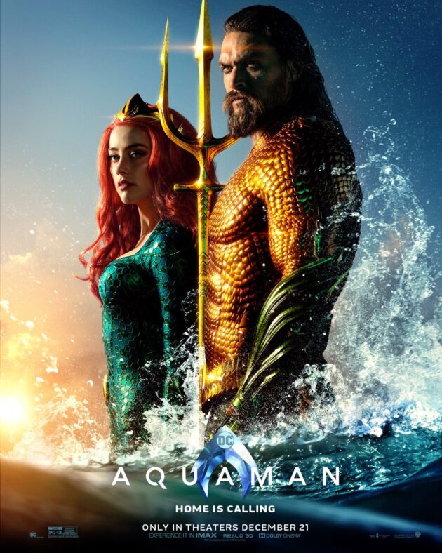 Affiche, Jason Momoa, Amber Heard