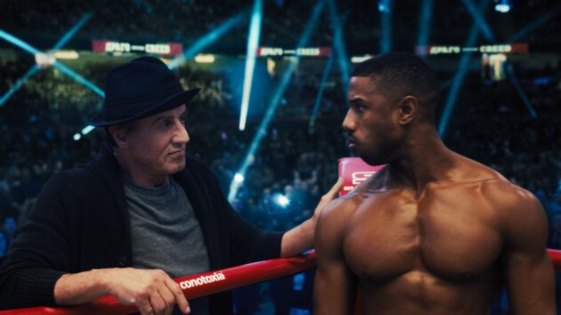 photo, Michael B. Jordan, Sylvester Stallone