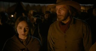 La Ballade de Buster Scruggs : Photo Zoe Kazan, Bill Heck