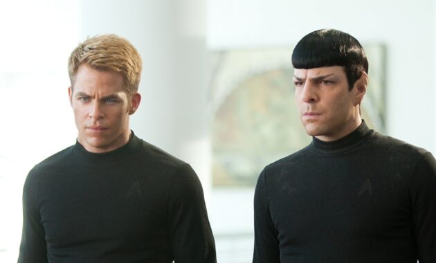 Star Trek Into Darkness : photo, Zachary Quinto, Chris Pine