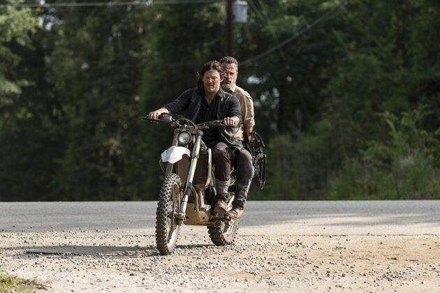 photo, Andrew Lincoln, Norman Reedus