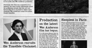 The French Dispatch : Affiche officielle