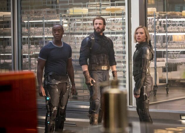 photo, Avengers : Infinity War, Don Cheadle, Chris Evans