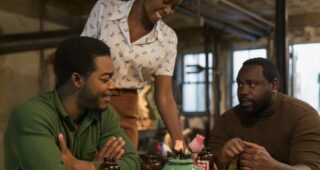 photo, Stephan James, KiKi Layne, Brian Tyree Henry