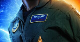 Captain Marvel : photo affiche, Lashana Lynch