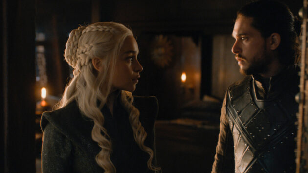 photo, Kit Harington, Emilia Clarke