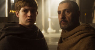 Le nom de la rose : Photo, Damian Hardung, John Turturro