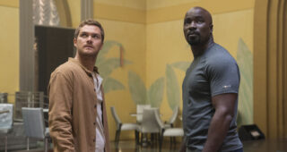 Luke Cage : photo, Mike Colter, Finn Jones