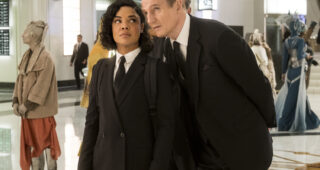 Men in Black : International : photo, Liam Neeson, Tessa Thompson