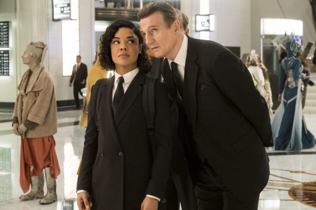 photo, Liam Neeson, Tessa Thompson