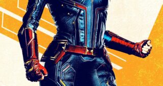 Captain Marvel : Affiche, Brie Larson