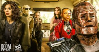 Doom Patrol : photo, April Bowlby, Diane Guerrero, Joivan Wade