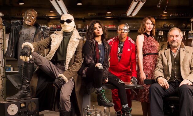 Doom Patrol : photo, April Bowlby, Diane Guerrero, Joivan Wade