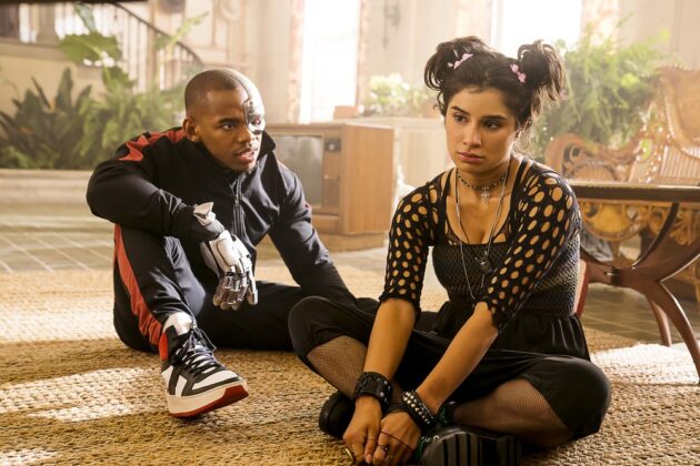 photo, Diane Guerrero, Joivan Wade