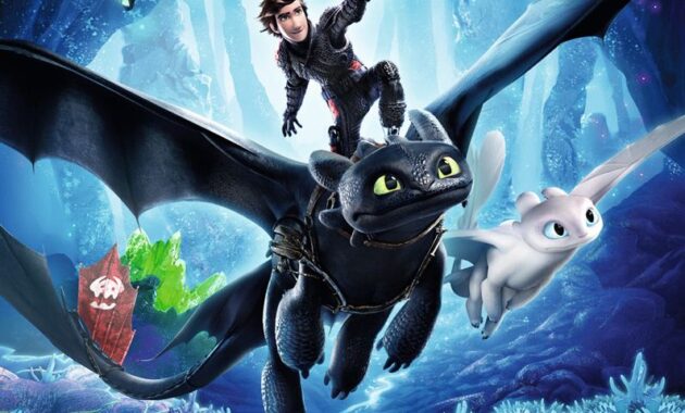 Dragons 3 : Le Monde caché : affiche finale