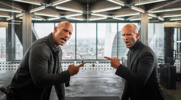 photo, Jason Statham, Dwayne Johnson