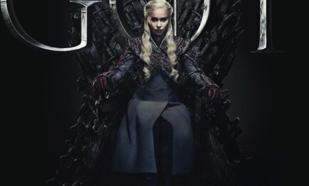 Game of Thrones saison 8 : Affiche Emilia Clarke