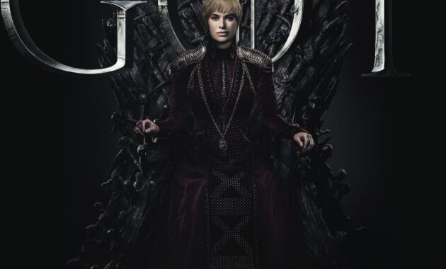 Game of Thrones saison 8 : Affiche Lena Headey
