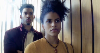 High Flying Bird : photo, Zazie Beetz, Melvin Gregg