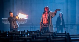 Hellboy : photo, David Harbour, Daniel Dae Kim, Sasha Lane