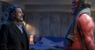 Hellboy : photo, David Harbour, Ian McShane