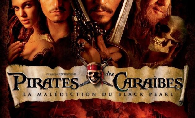 Pirates des Caraïbes : La malédiction du Black Pearl : Affiche
