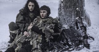 Game Of Thrones : photo, Isaac Hempstead Wright, Ellie Kendrick