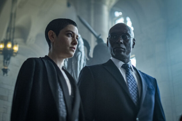 photo, Lance Reddick, Asia Kate Dillon
