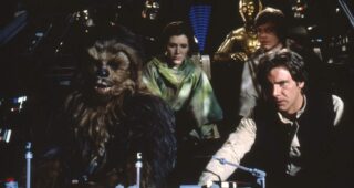Peter Mayhew : photo, Star Wars : Épisode VI - Le Retour du Jedi, Harrison Ford