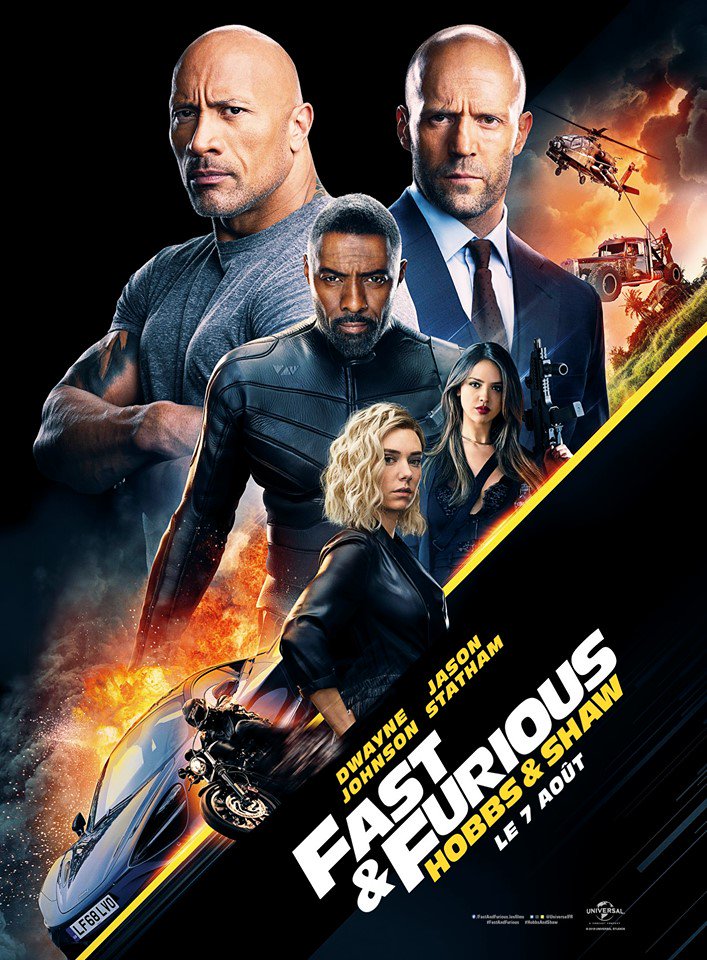 Fast & Furious : Hobbs & Shaw : Affiche officielle