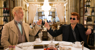 Good Omens : photo, Michael Sheen, David Tennant