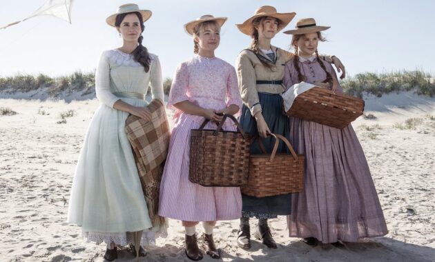 Les Quatre filles du docteur March : Photo Emma Watson, Florence Pugh, Saoirse Ronan, Eliza Scanlen