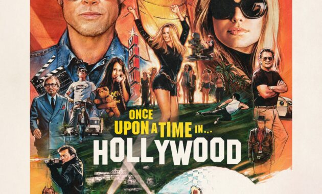 Once Upon a Time in... Hollywood : Affiche US