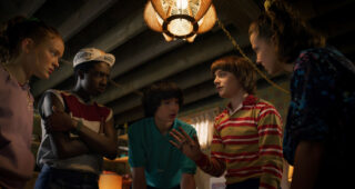 Stranger Things saison 3 : photo, Noah Schnapp, Caleb McLaughlin, Sadie Sink