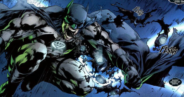 comics Green Lantern Blackest Night
