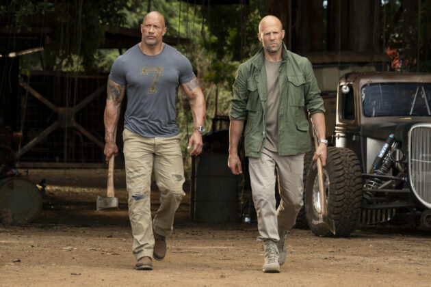 photo, Jason Statham, Dwayne Johnson