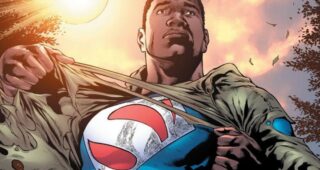 Man of Steel : photo Black Superman