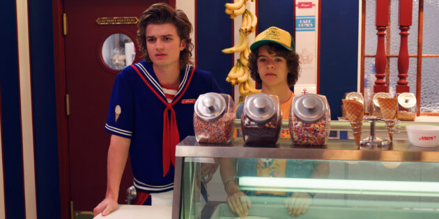 photo, Gaten Matarazzo, Joe Keery