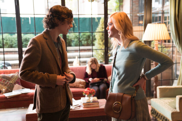 photo, Elle Fanning, Timothée Chalamet