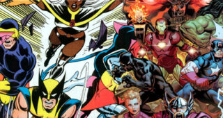Comics base de données : photo couverture x-men