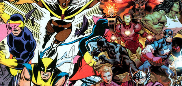 Comics base de données : photo couverture x-men
